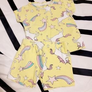 Carter's 2pc Unicorn PJ set